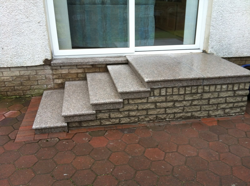 Tiled Steps Glasgow Lanarkshire Edinburgh Scotland Paisley Cumbernauld